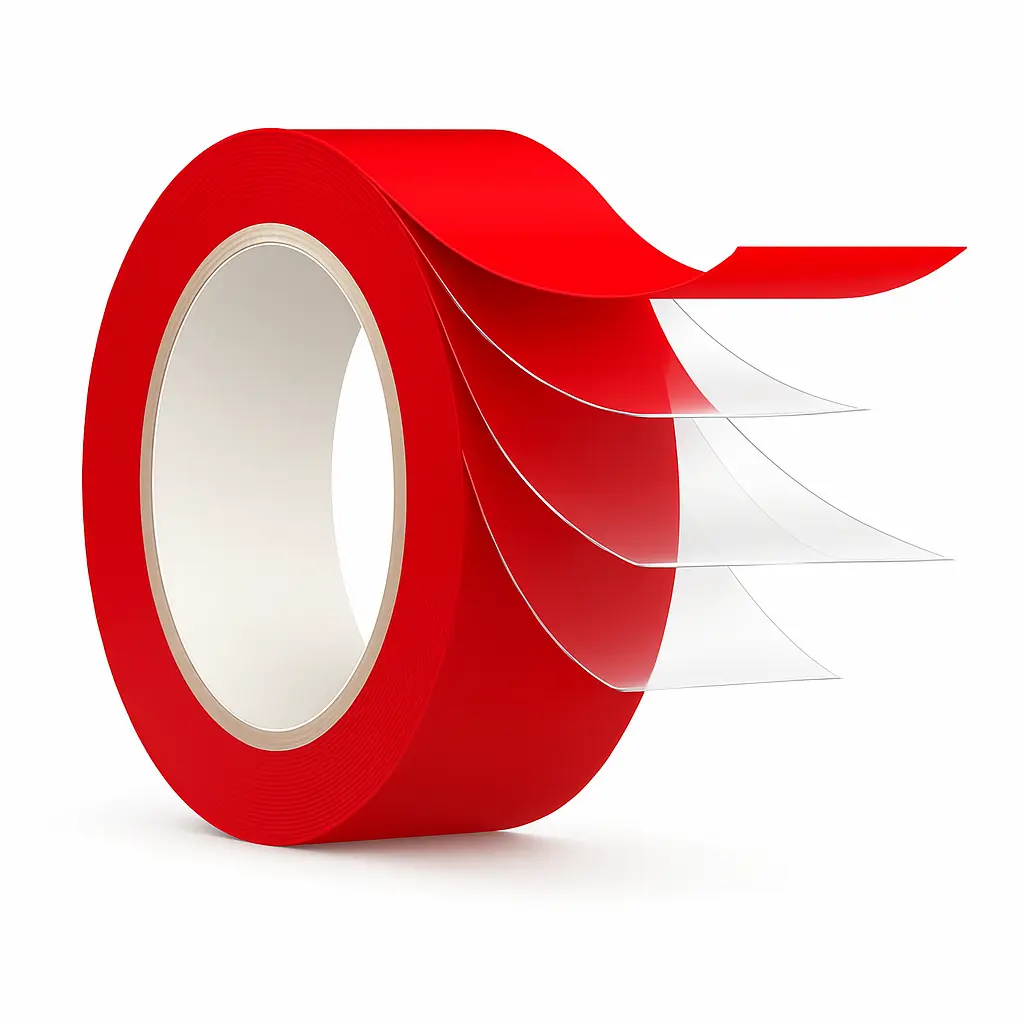 Avery Dennison FT7401 double-sided PET mounting tape with solvent acrylic adhesive
